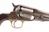 DESIRABLE Scarce Antique REMINGTON New Model POLICE .36 PERCUSSION Revolver UNCONVERTED Percussion Five Shot Revolver - 18 of 19