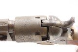 ANTEBELLUM Antique Pre-CIVIL WAR COLT M1849 Perc. POCKET Revolver FRONTIER
1858 mfg. Civil War Revolver Used into the WILD WEST - 8 of 20