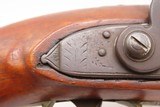 ENGRAVED Antique A.W. SPIES Brass Barrel .73 MANSTOPPER Percussion Pistol
Chambered in a MANSTOPPING .73 Caliber - 7 of 22