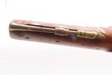 ENGRAVED Antique A.W. SPIES Brass Barrel .73 MANSTOPPER Percussion Pistol
Chambered in a MANSTOPPING .73 Caliber - 16 of 22