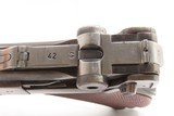 World War II THIRD REICH German MAUSER “42” Code “1940” Dated LUGER PISTOL
ICONIC World War II German Semi-Automatic Sidearm - 10 of 21