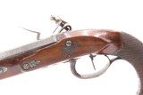 ENGRAVED Antique FRENCH EMPIRE Style FLINTLOCK Military OFFICER’S Pistol - 15 of 16