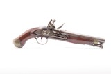 Early 1800s Antique London Proofed FLINTLOCK Pistol .67 CAPTIVE RAMROD “17” Early 19th Century BIG BORE “MANSTOPPER” - 2 of 18