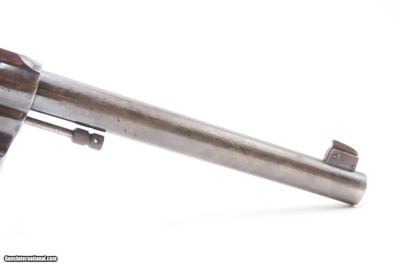 Scarce COLT “New Service” FLATTOP Target Model C&R .44 S&W RUSSIAN Revolver LARGE Double Action with 7 1/2” Barrel - Image 19 of 19