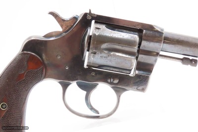 Scarce COLT “New Service” FLATTOP Target Model C&R .44 S&W RUSSIAN Revolver LARGE Double Action with 7 1/2” Barrel - Image 18 of 19