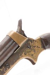 Antique CIVIL WAR/WILD WEST Era C. SHARPS Model 2 .30 RF PEPPERBOX Revolver 4-Shot FRONTIER Self Defense Pocket Gun - 4 of 18