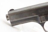 WORLD WAR II Third Reich GERMAN OCCUPIED Czech CZ Model 27 Pistol 7.65mm auto C&R - 5 of 20