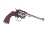 Scarce COLT “New Service” FLATTOP Target Model C&R .44 S&W RUSSIAN Revolver LARGE Double Action with 7 1/2” Barrel - 16 of 19