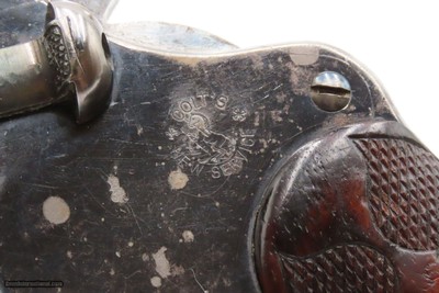 Scarce COLT “New Service” FLATTOP Target Model C&R .44 S&W RUSSIAN Revolver LARGE Double Action with 7 1/2” Barrel - Image 7 of 19