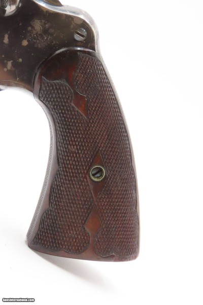Scarce COLT “New Service” FLATTOP Target Model C&R .44 S&W RUSSIAN Revolver LARGE Double Action with 7 1/2” Barrel - Image 3 of 19