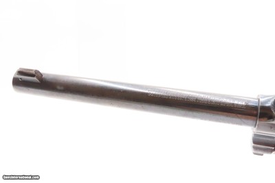 Scarce COLT “New Service” FLATTOP Target Model C&R .44 S&W RUSSIAN Revolver LARGE Double Action with 7 1/2” Barrel - Image 11 of 19