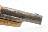 ENGRAVED, IVORY Gripped Pair of COLT Single Shot “THUER” Deringers Antique
COLT Marked HARDWOOD CASE & ANTIQUE IVORY GRIPS - 21 of 25