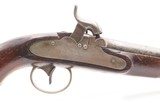 VERY Scarce RIFLED BORE Henry DERINGER U.S. Model 1842 NAVY Pistol USN .54
1 of only 200 Rifled Model 1842 Pistols Accepted by the Navy - 4 of 18