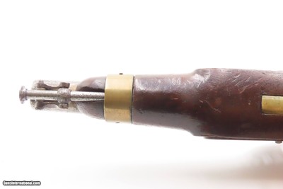 VERY Scarce RIFLED BORE Henry DERINGER U.S. Model 1842 NAVY Pistol USN .541 of only 200 Rifled Model 1842 Pistols Accepted by the Navy - Image 13 of 18