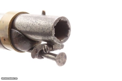 VERY Scarce RIFLED BORE Henry DERINGER U.S. Model 1842 NAVY Pistol USN .541 of only 200 Rifled Model 1842 Pistols Accepted by the Navy - Image 7 of 18