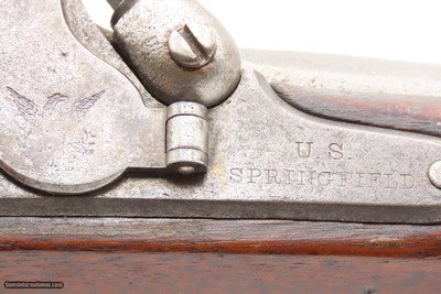 CIVIL WAR Antique SPRINGFIELD U.S. M1855 MAYNARD Percussion Pistol-Carbine1 of ONLY 4,021 Made at SPRINGFIELD for CAVALRY - Image 6 of 20