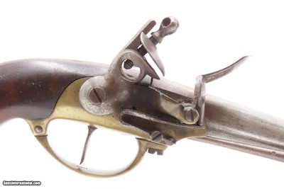 1811 Date NAPOLEONIC WARS French CHARLEVILLE M1777 Pattern FLINTLOCK Pistol Predecessor to the First U.S. Martial Pistol - Image 4 of 18