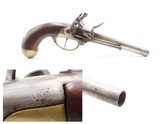 1811 Date NAPOLEONIC WARS French CHARLEVILLE M1777 Pattern FLINTLOCK Pistol Predecessor to the First U.S. Martial Pistol - 1 of 18