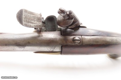1811 Date NAPOLEONIC WARS French CHARLEVILLE M1777 Pattern FLINTLOCK Pistol Predecessor to the First U.S. Martial Pistol - Image 9 of 18