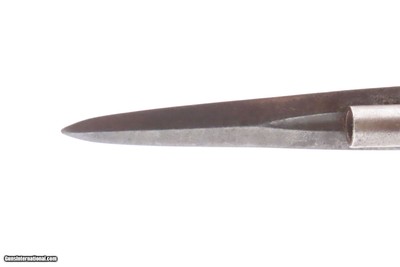 RARE Antique DUMOUTHIER Double Barrel Percussion KNIFE Pistol GERMAN SILVER Liege Proofed SIDE by SIDE Pistol/Knife Combo - Image 16 of 19