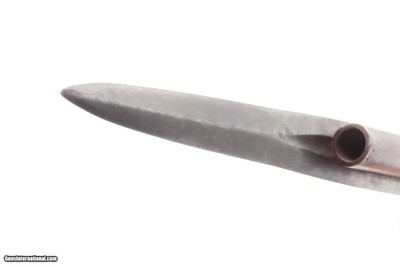 RARE Antique DUMOUTHIER Double Barrel Percussion KNIFE Pistol GERMAN SILVER Liege Proofed SIDE by SIDE Pistol/Knife Combo - Image 2 of 19