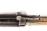 RARE Antique DUMOUTHIER Double Barrel Percussion KNIFE Pistol GERMAN SILVER Liege Proofed SIDE by SIDE Pistol/Knife Combo - 9 of 19