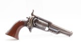 c1857 mfr. Antique Pre-CIVIL WAR COLT M1855 ROOT Sidehammer POCKET Revolver With INDIAN-SETTLER FIGHT Cylinder Scene - 17 of 20