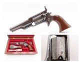 c1857 mfr. Antique Pre-CIVIL WAR COLT M1855 ROOT Sidehammer POCKET Revolver With INDIAN-SETTLER FIGHT Cylinder Scene - 1 of 20