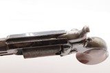 c1857 mfr. Antique Pre-CIVIL WAR COLT M1855 ROOT Sidehammer POCKET Revolver With INDIAN-SETTLER FIGHT Cylinder Scene - 10 of 20