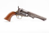 c1854 mfr. CASED Antique SAM COLT Model 1849 POCKET Revolver Pre-CIVIL WAR With Stage Coach Robbery Cylinder Scene - 19 of 22