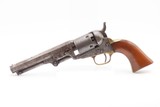 c1854 mfr. CASED Antique SAM COLT Model 1849 POCKET Revolver Pre-CIVIL WAR With Stage Coach Robbery Cylinder Scene - 5 of 22