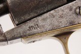 c1854 mfr. CASED Antique SAM COLT Model 1849 POCKET Revolver Pre-CIVIL WAR With Stage Coach Robbery Cylinder Scene - 9 of 22