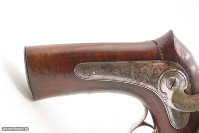 c1850s BRACE of FRENCH TARGET Pistols by GASTINNE-RENETTE Cased & Engraved.41 Caliber Percussion Matched Set - Image 17 of 25