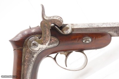 c1850s BRACE of FRENCH TARGET Pistols by GASTINNE-RENETTE Cased & Engraved.41 Caliber Percussion Matched Set - Image 20 of 25