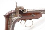 c1850s BRACE of FRENCH TARGET Pistols by GASTINNE-RENETTE Cased & Engraved
.41 Caliber Percussion Matched Set - 20 of 25