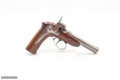 c1850s BRACE of FRENCH TARGET Pistols by GASTINNE-RENETTE Cased & Engraved.41 Caliber Percussion Matched Set - Image 11 of 25