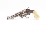 Antique MERWIN, HULBERT & Co. SA Large Frame “Frontier” w/ANTIQUE IVORIES
ENGRAVED Single Action Revolver ANTIQUE IVORY GRIP - 2 of 17