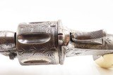 Antique MERWIN, HULBERT & Co. SA Large Frame “Frontier” w/ANTIQUE IVORIES
ENGRAVED Single Action Revolver ANTIQUE IVORY GRIP - 7 of 17