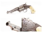 Antique MERWIN, HULBERT & Co. SA Large Frame “Frontier” w/ANTIQUE IVORIES
ENGRAVED Single Action Revolver ANTIQUE IVORY GRIP - 1 of 17