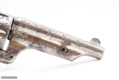 Antique MERWIN, HULBERT & Co. SA Large Frame “Frontier” w/ANTIQUE IVORIESENGRAVED Single Action Revolver ANTIQUE IVORY GRIP - Image 17 of 17