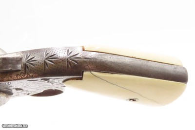 Antique MERWIN, HULBERT & Co. SA Large Frame “Frontier” w/ANTIQUE IVORIESENGRAVED Single Action Revolver ANTIQUE IVORY GRIP - Image 6 of 17
