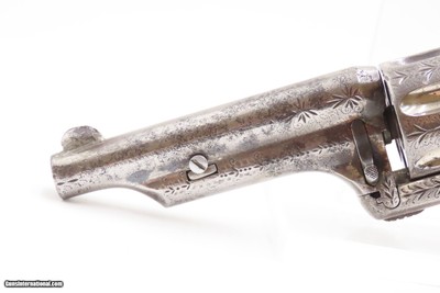Antique MERWIN, HULBERT & Co. SA Large Frame “Frontier” w/ANTIQUE IVORIESENGRAVED Single Action Revolver ANTIQUE IVORY GRIP - Image 5 of 17