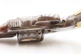 Antique MERWIN, HULBERT & Co. SA Large Frame “Frontier” w/ANTIQUE IVORIES
ENGRAVED Single Action Revolver ANTIQUE IVORY GRIP - 12 of 17