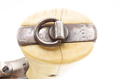 Antique MERWIN, HULBERT & Co. SA Large Frame “Frontier” w/ANTIQUE IVORIESENGRAVED Single Action Revolver ANTIQUE IVORY GRIP - Image 11 of 17