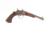 Antique Commercial REMINGTON 1871 ARMY .50 CF ROLLING BLOCK Pistol BIG BORE SCARCE; 1 of an Estimated 6,000 Manufactured - 14 of 17