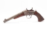 Antique Commercial REMINGTON 1871 ARMY .50 CF ROLLING BLOCK Pistol BIG BORE SCARCE; 1 of an Estimated 6,000 Manufactured - 2 of 17