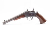 Antique Commercial REMINGTON 1871 ARMY .50 CF ROLLING BLOCK Pistol BIG BORE SCARCE; 1 of an Estimated 6,000 Manufactured - 2 of 17