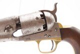RARE Early Production CIVIL WAR Antique COLT M1861 NAVY Percussion Revolver Produced in 1861 with MATCHING SERIAL NUMBERS - 4 of 21