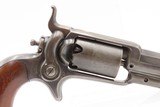 c1855 mfr. Antique Pre-CIVIL WAR COLT M1855 ROOT Sidehammer POCKET Revolver With Clear Indian & Settler Cabin Fight Cylinder Scene - 3 of 18