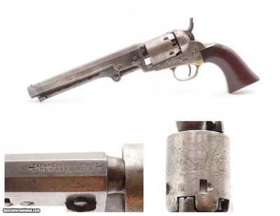 ANTEBELLUM Antique Pre-CIVIL WAR COLT M1849 Perc. POCKET Revolver FRONTIER
NICE 1856 Civil War Revolver Used into the WILD WEST